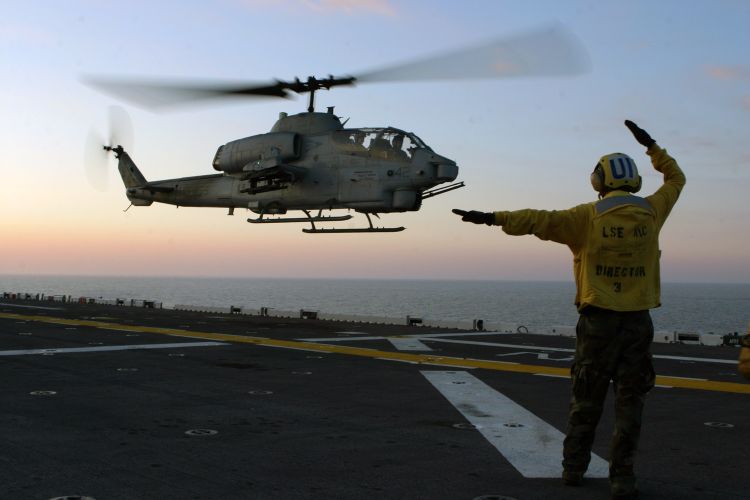 Image: United States Marine Corps AH-1W Super Cobra Helicopter