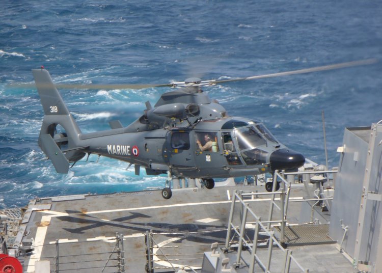 Image: French Navy Panther AS 565 SB Helicopter