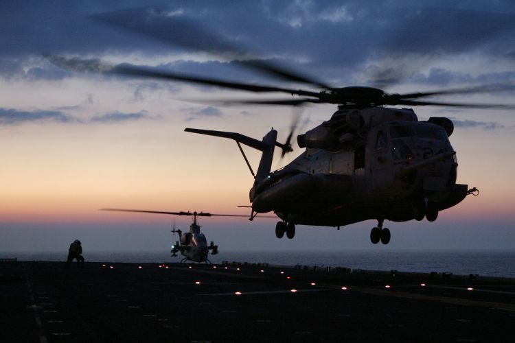 Image: United States Marine Corps CH-53E Super Stallion Helicopter