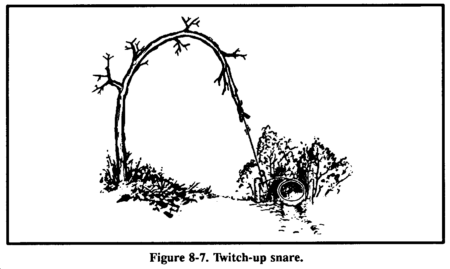 Drawing: Figure 8-7 Twitch-up snare